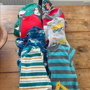 Carters Footed Fleece Pajamas